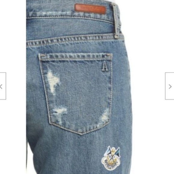 Articles of Society Jean Janis Boyfriend Patches